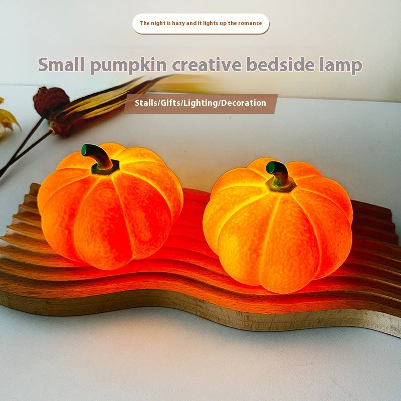 Small Pumpkin Night Bedside Lamp