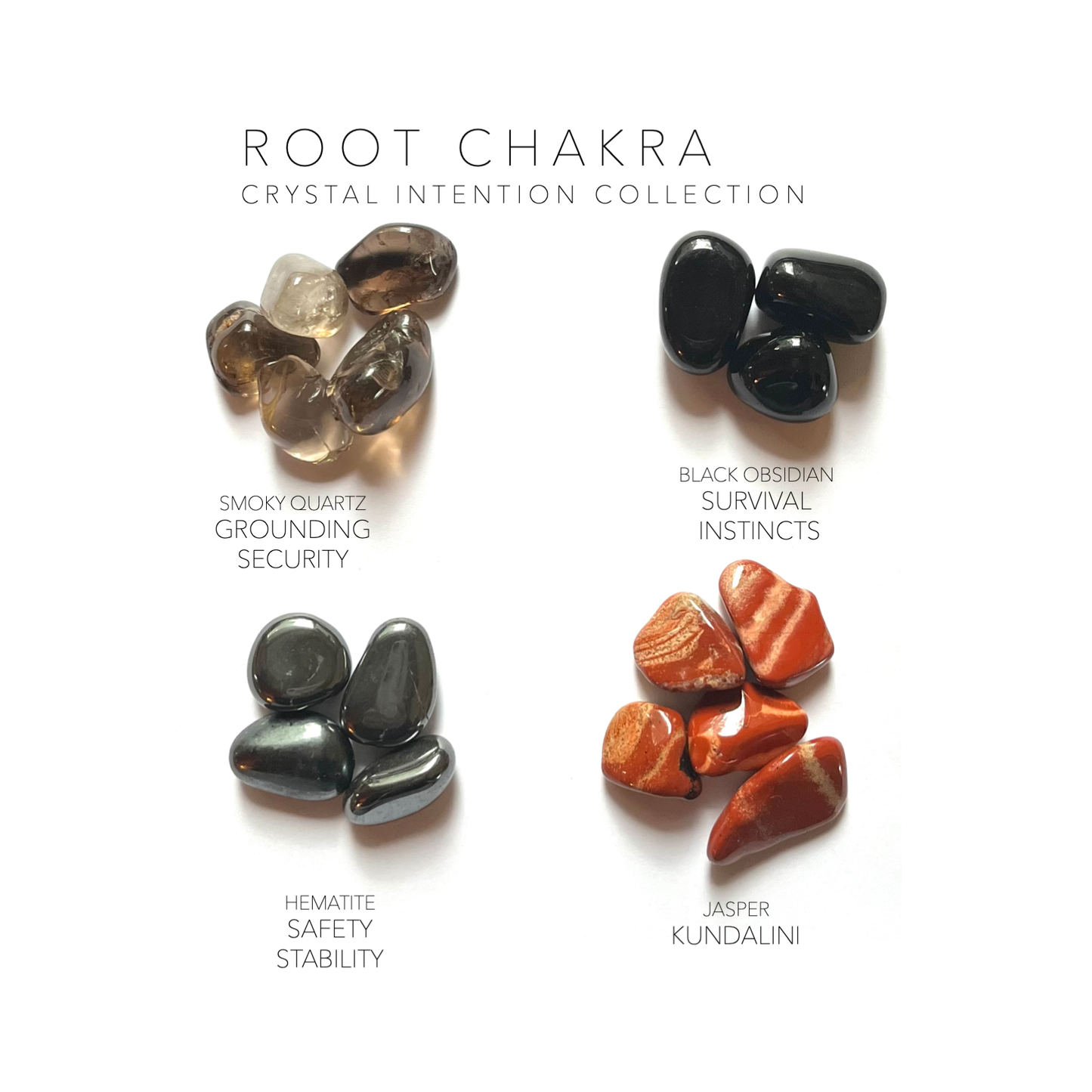 ROOT CHAKRA Rox Box - Crystals and Stones gift set