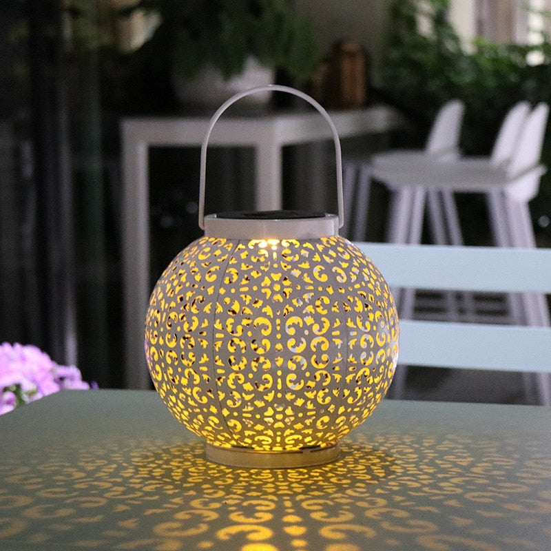 Outdoor LED Solar Waterproof Lantern