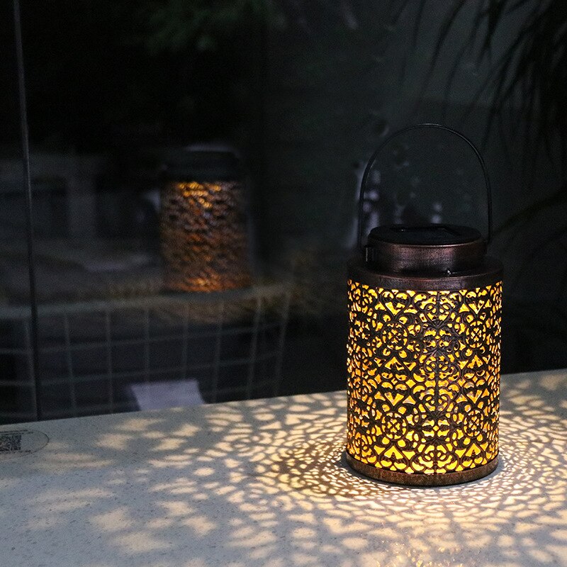 Outdoor LED Solar Waterproof Lantern