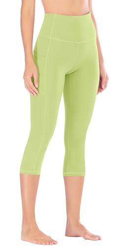 Women's High Waist, Tummy Control, Non See-Through Yoga Pants with Pockets
