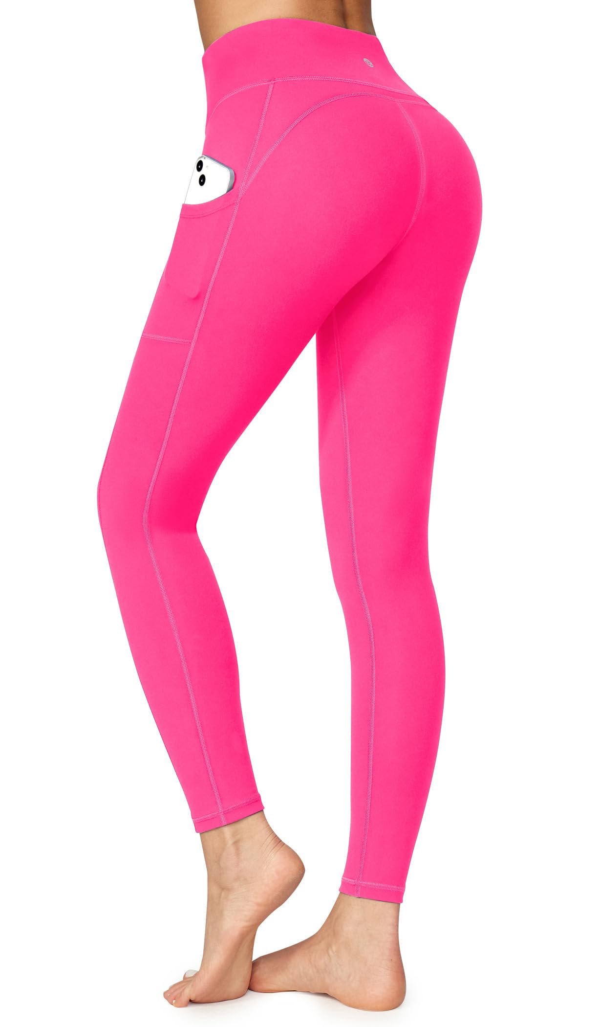 Women's High Waist, Tummy Control, Non See-Through Yoga Pants with Pockets