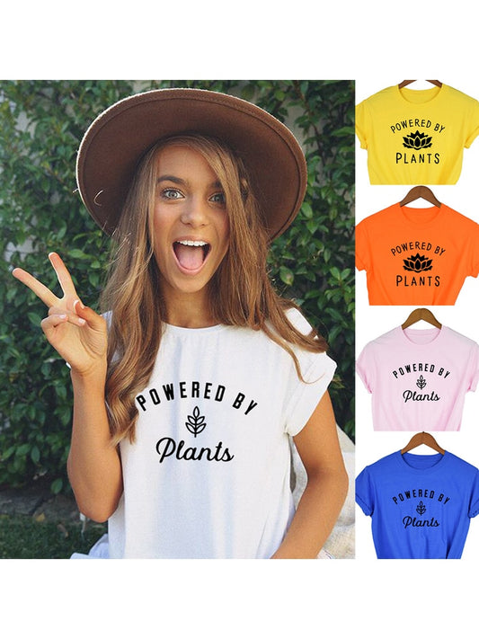 Powered By Plants Graphic Tee