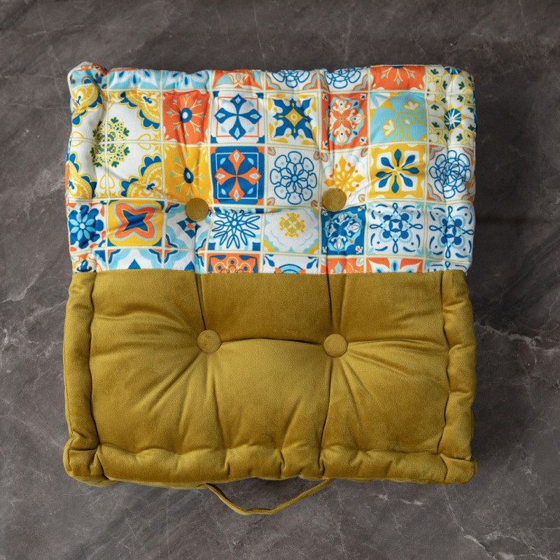 Printed Square Floor Pillow
